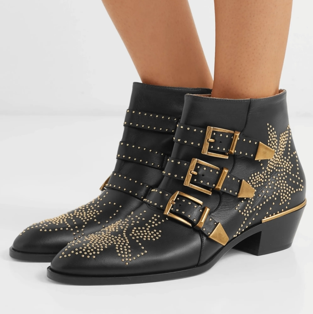 Chloe Susanna Studded Boots